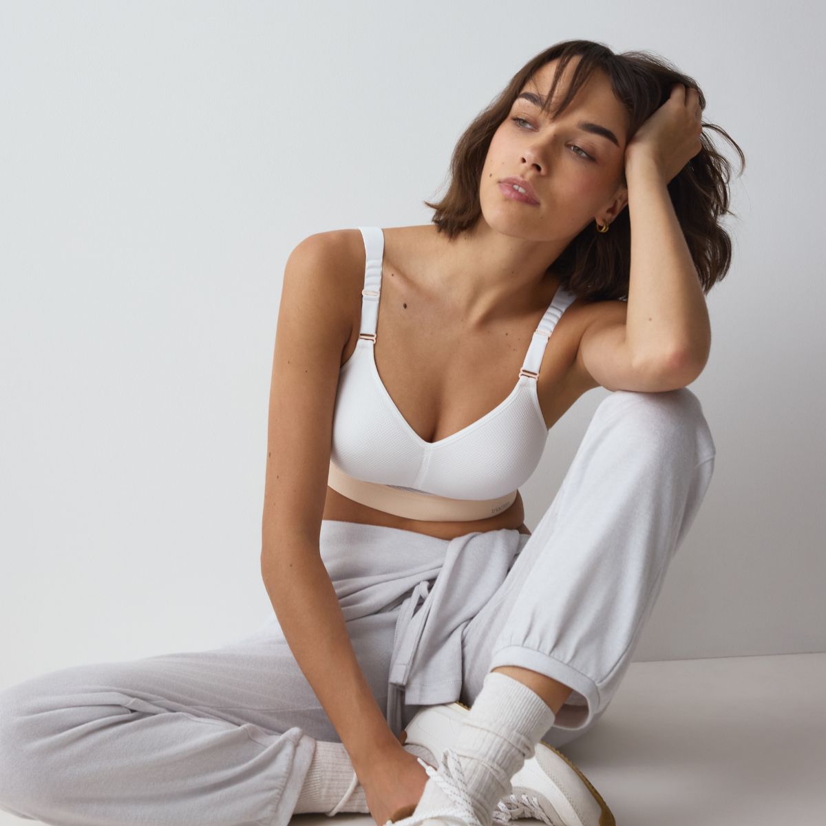 Triumph Triaction Hybrid Lite P sports BH, hvid - 10162782 - 0003 - White