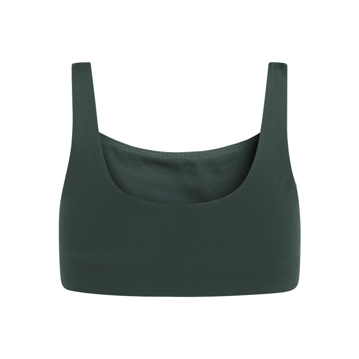 Girlfriend Collective Tommy Square Neck - Moss - 1016-MOSS