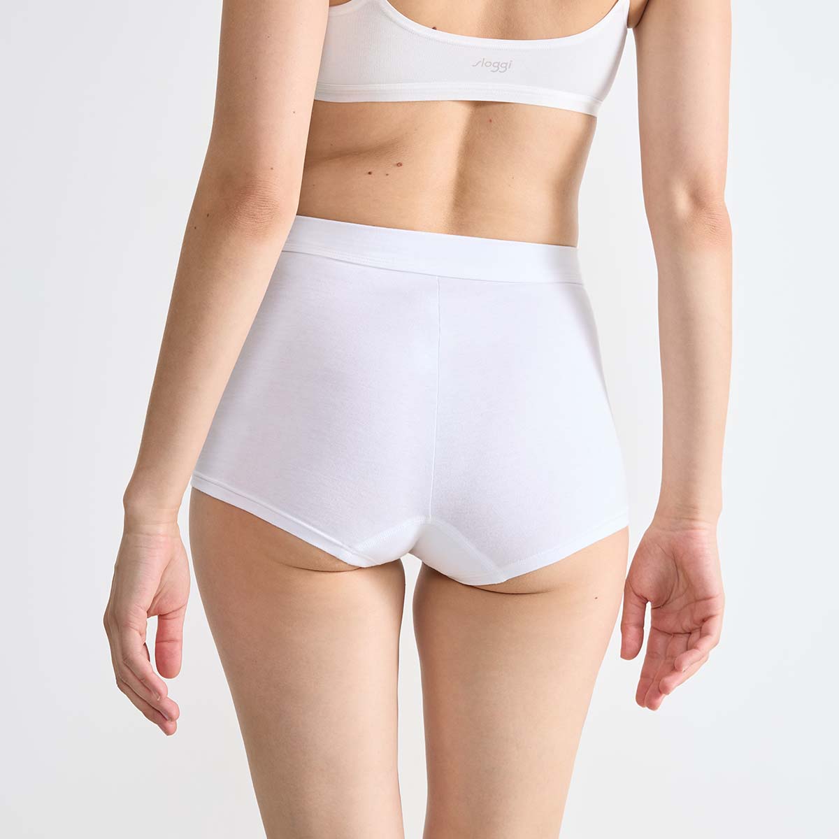 Sloggi Double Comfort T H shorts, hvid - 10222799 - 0003 - White