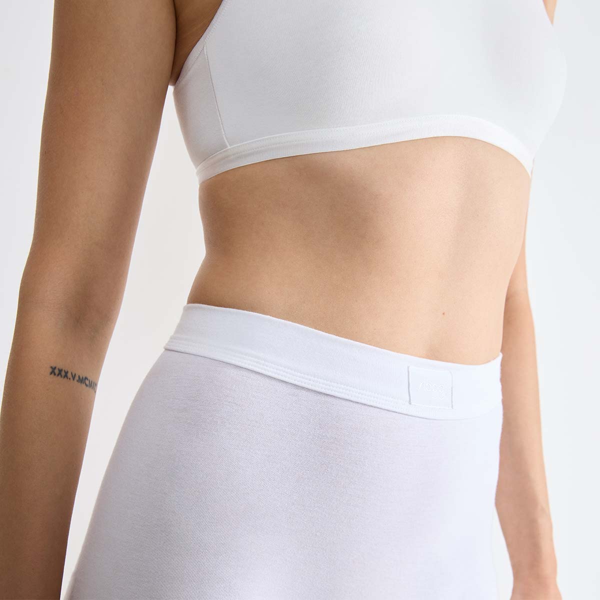 Sloggi Double Comfort T H shorts, hvid - 10222799 - 0003 - White