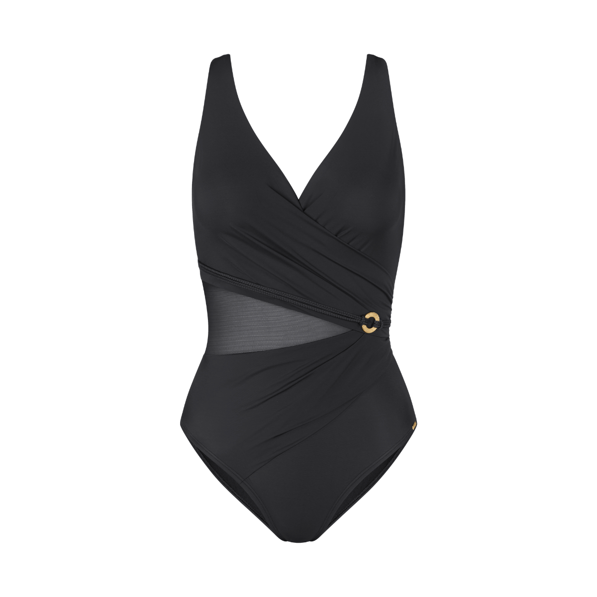 Triumph Summer Twist OP badedragt uden bøjle, sort - 10226502 - 0004 - Black