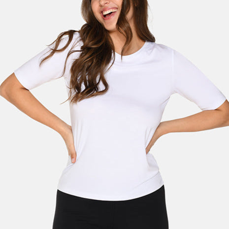 Urban Quest Bamboo Slim Fit - White - 15205-WHITE