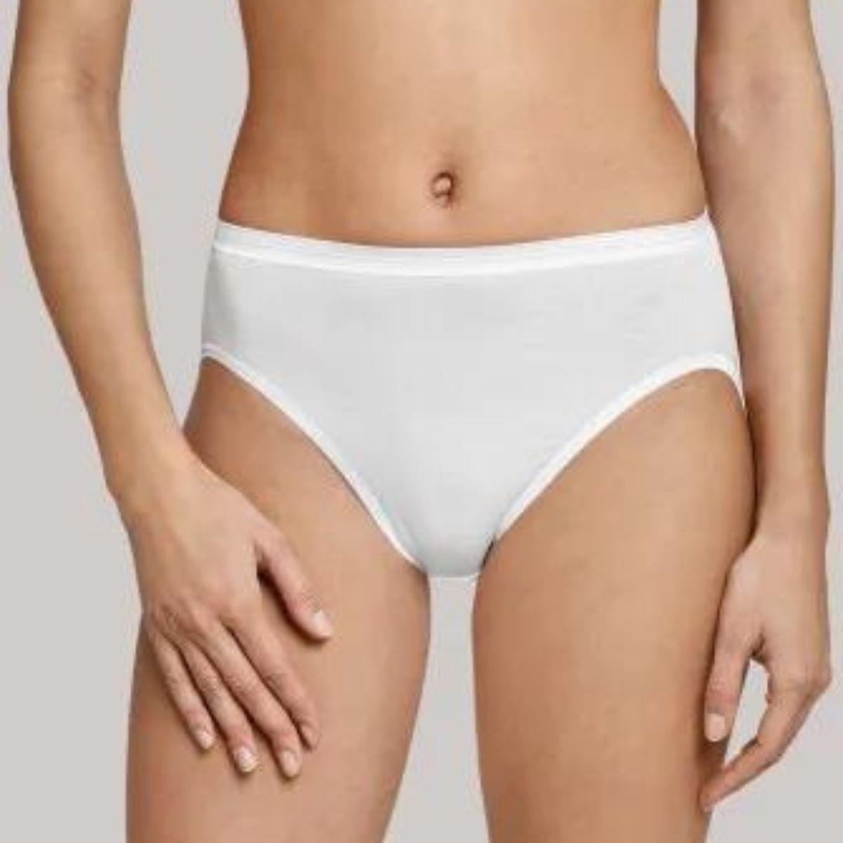 Schiesser Jazz - White - 200809-100