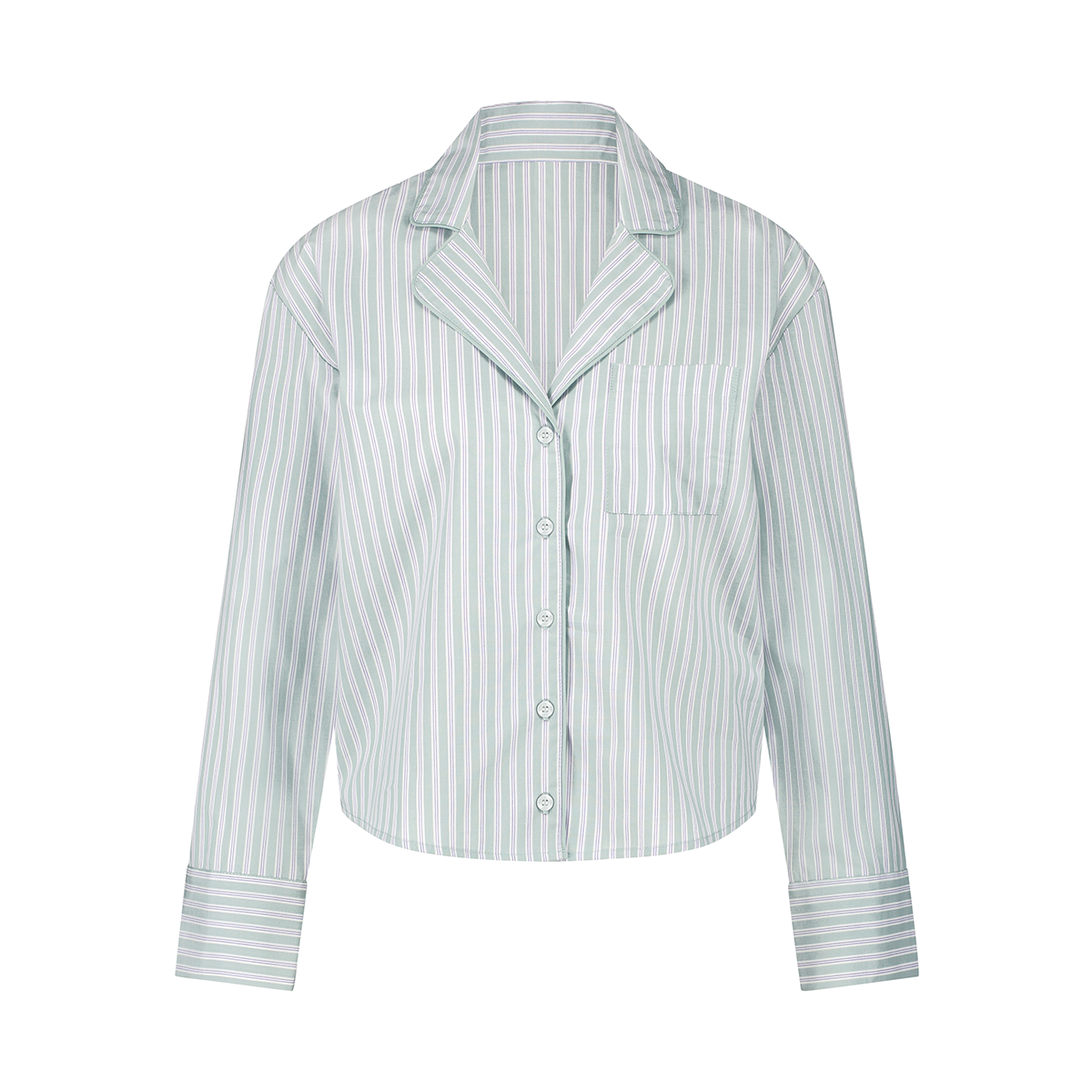 Hunkemöller Cotton Stripe - Harbor Gray - 205132-HARBOR GRAY