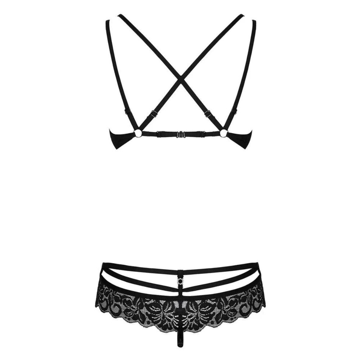 Obsessive Blonde Set - Black - 2213540