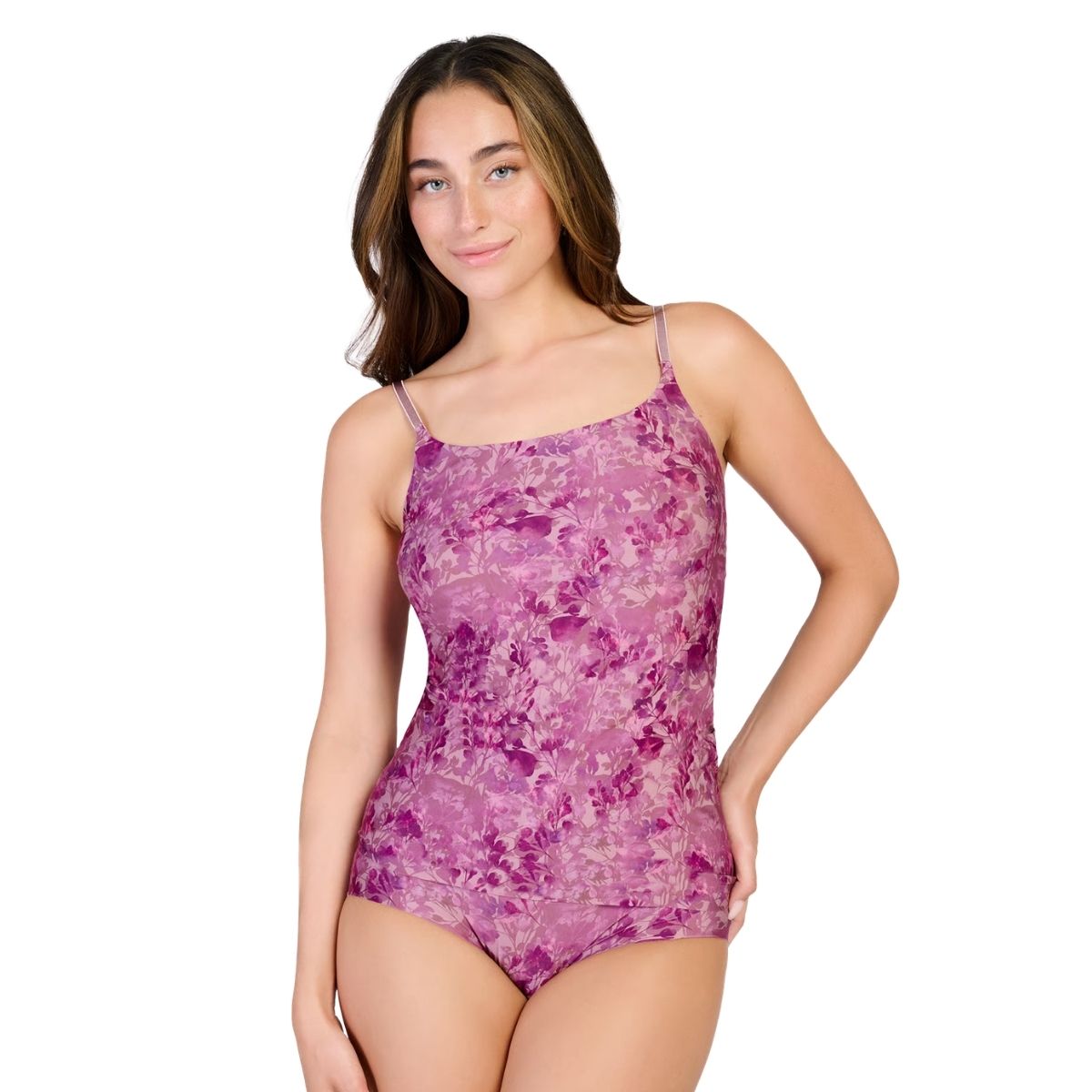 Ten Cate Secrets top, lilla - 30249 - 6251 - Inked Flowers