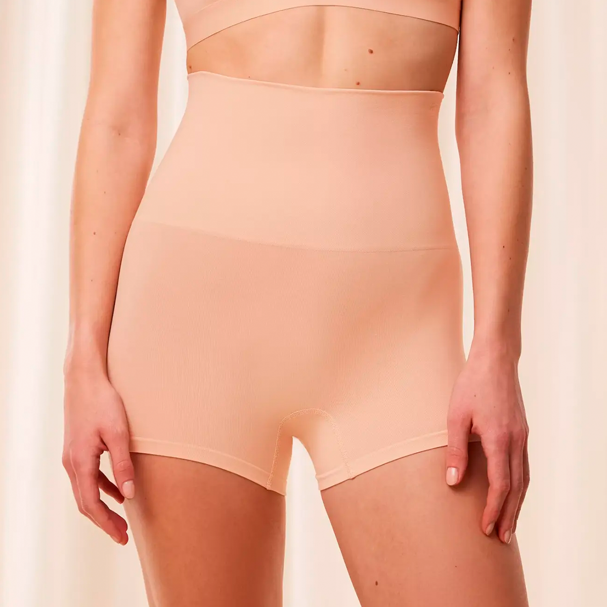 Triumph Soft Sculpt Bandeau Shorts - Neutral Beige - 10219712-00EP