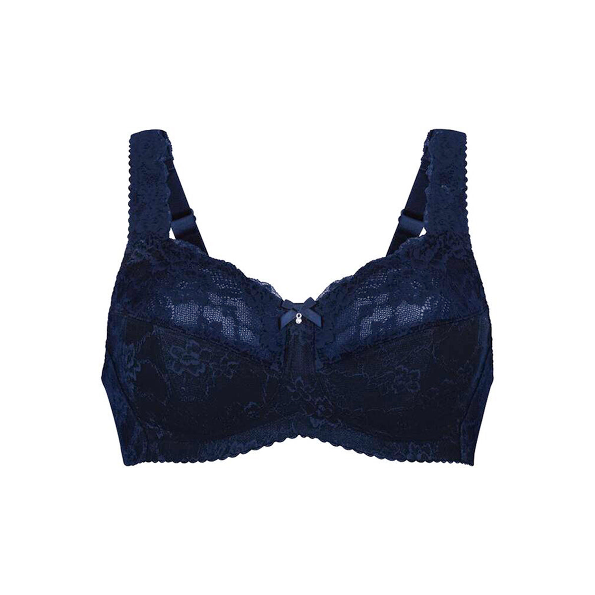 Rosa Faia Bobette BH uden bøjle, blå - 5292 - 380 - Maritime Blue