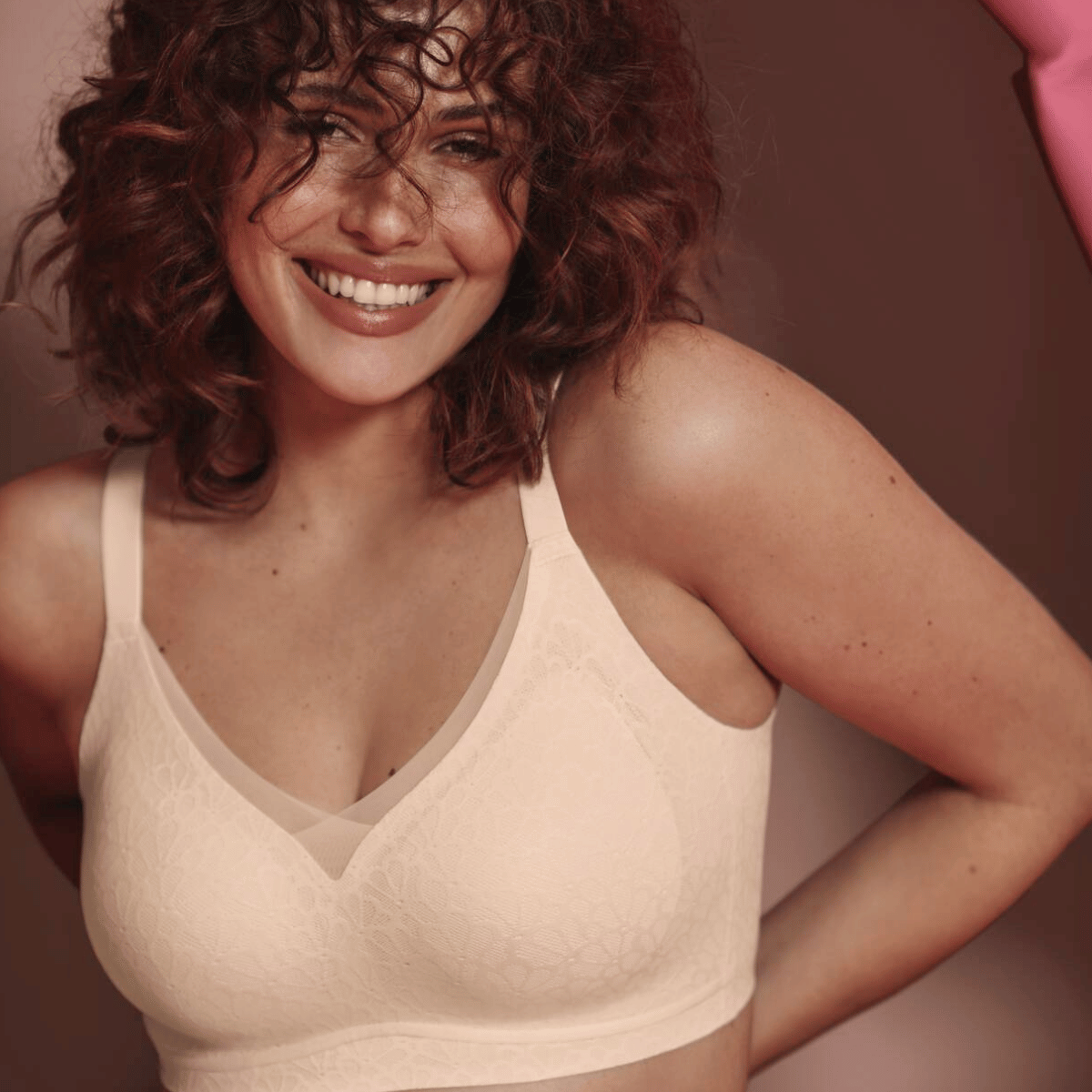 Anita Essential Smart bralette BH, lyserød - 5433 - 107 - Smart Rose