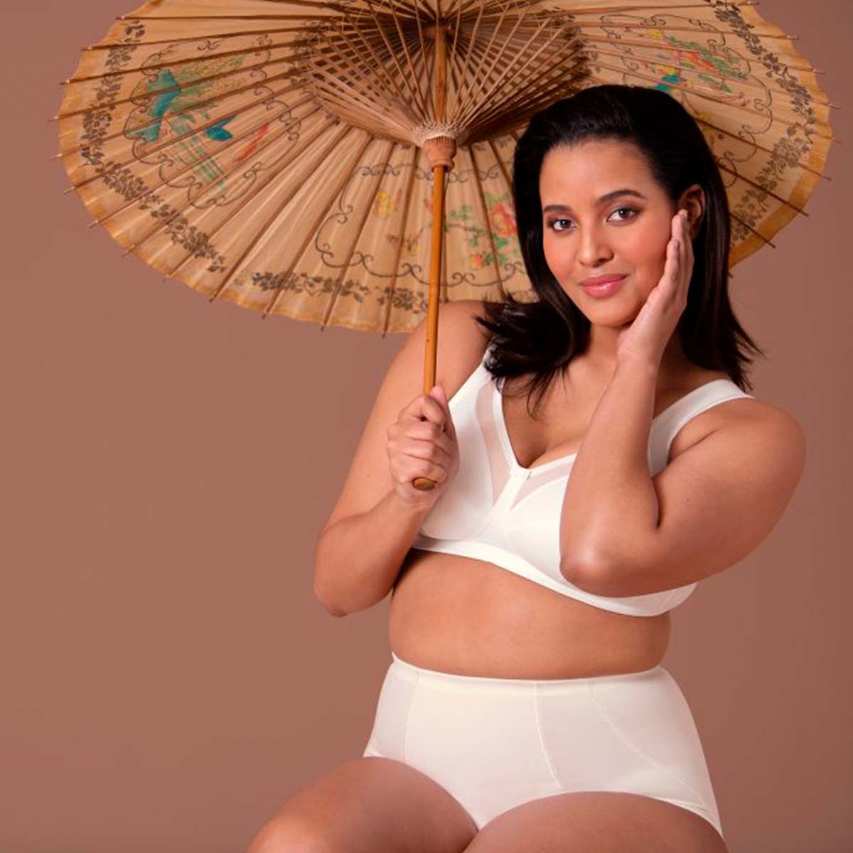Anita Clara Comfort BH uden bøjle, natural - 5459 - 612 - Crystal