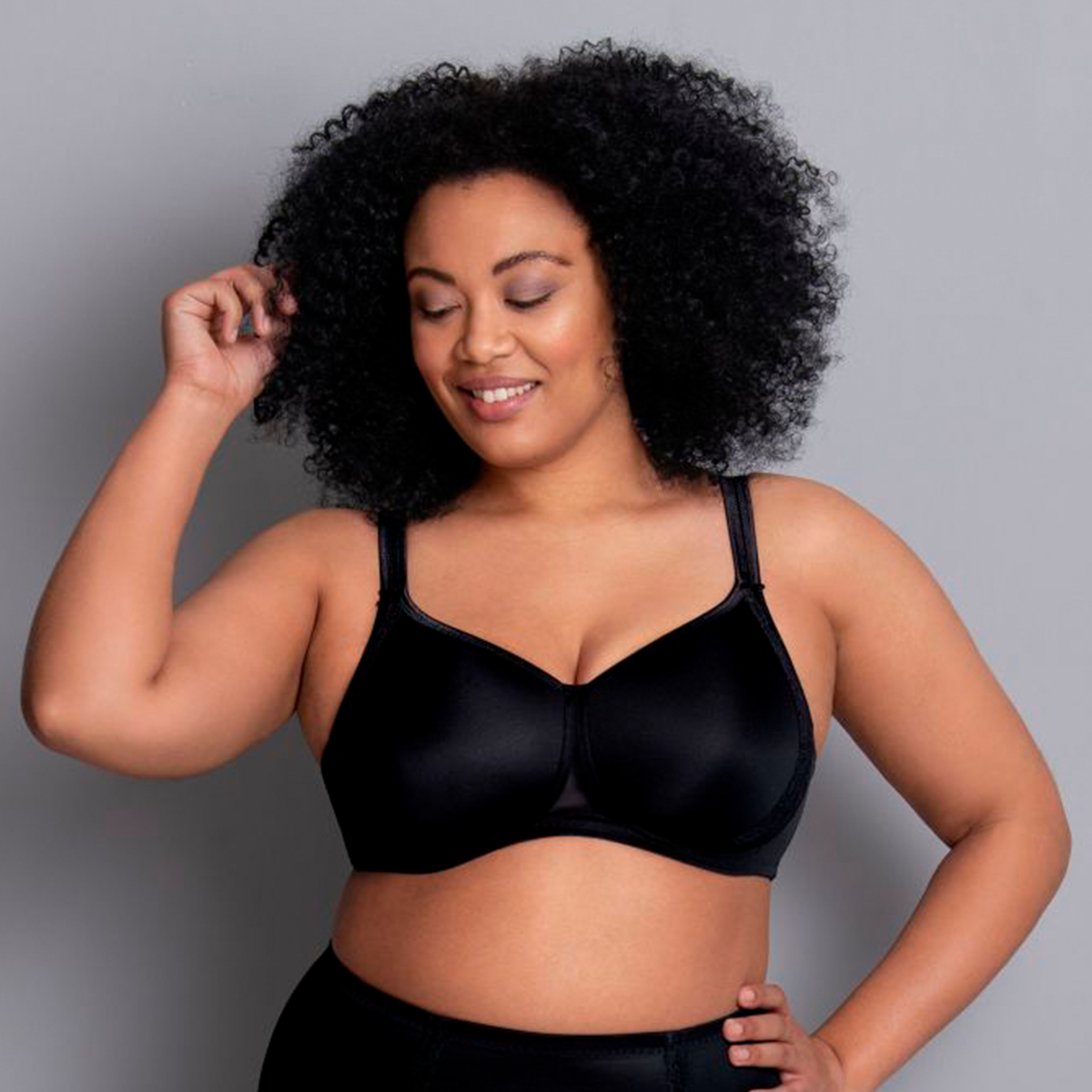 Rosa Faia Lace Rose - Black - 5618-001