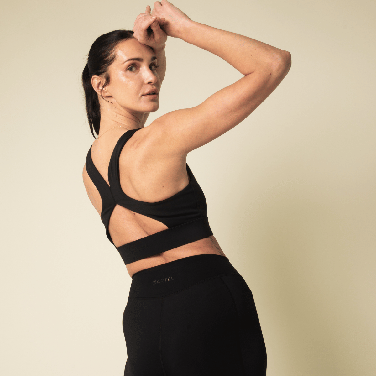 Copenhagen Cartel Pulse Sportivo sports BH, sort - 164417 - NERO - Nero