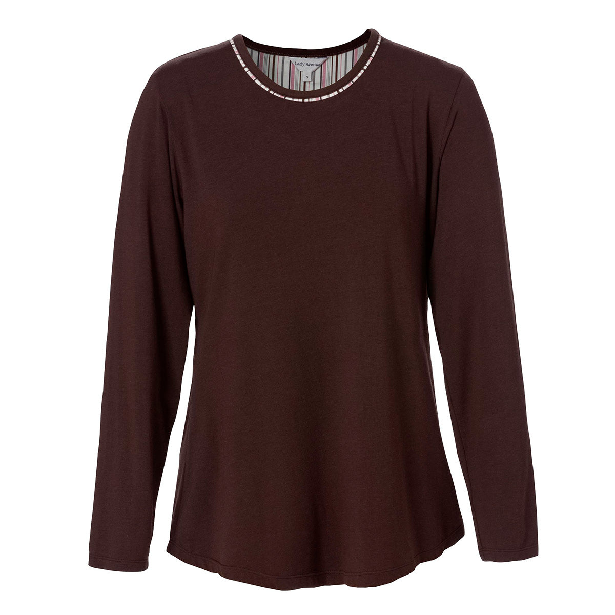 Lady Avenue Bamboo pyjamas, brun - 66721 - 2900 - Brown