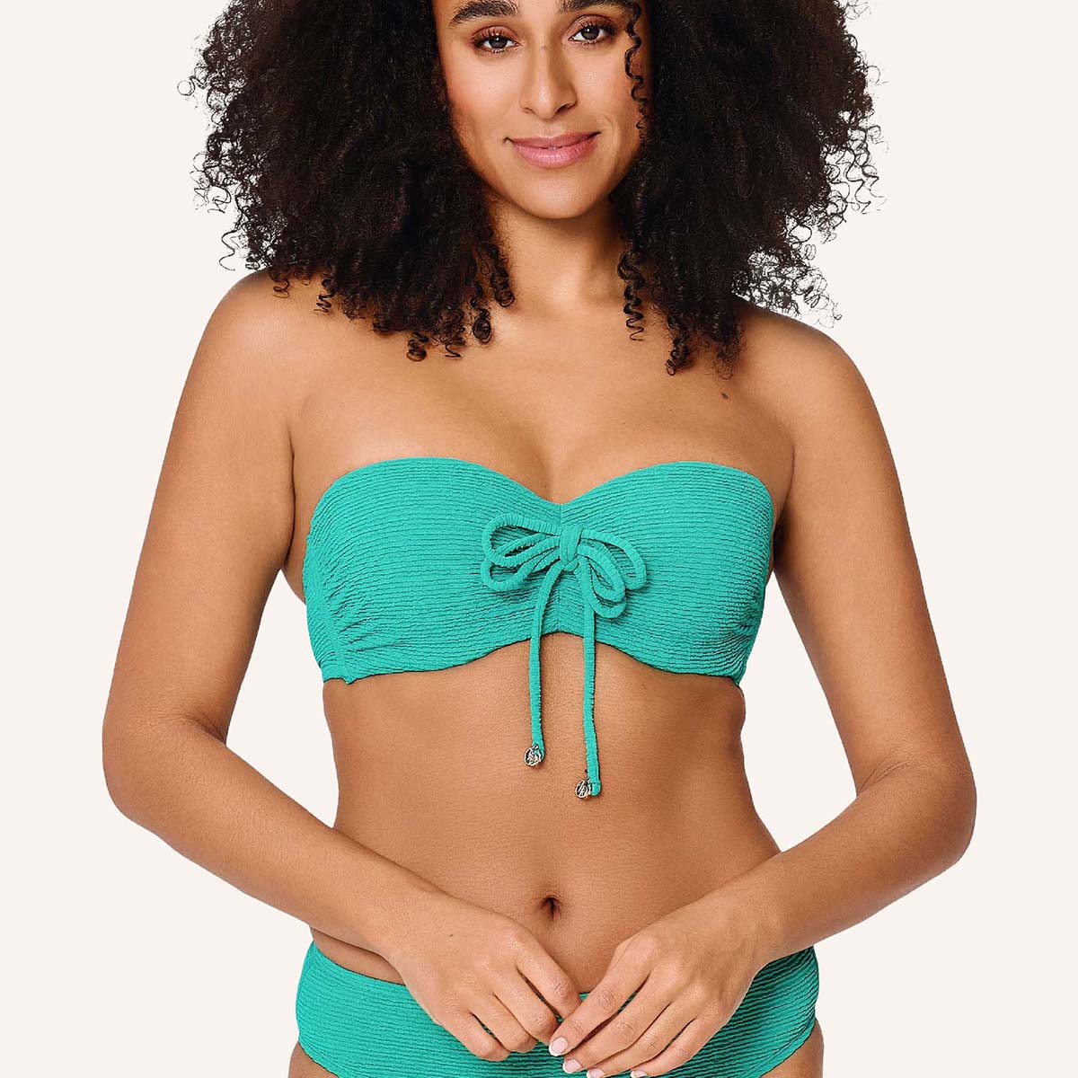 LingaDore Stand Out bikini top med bøjle, grøn - 8202BC - 342 - Deep Green