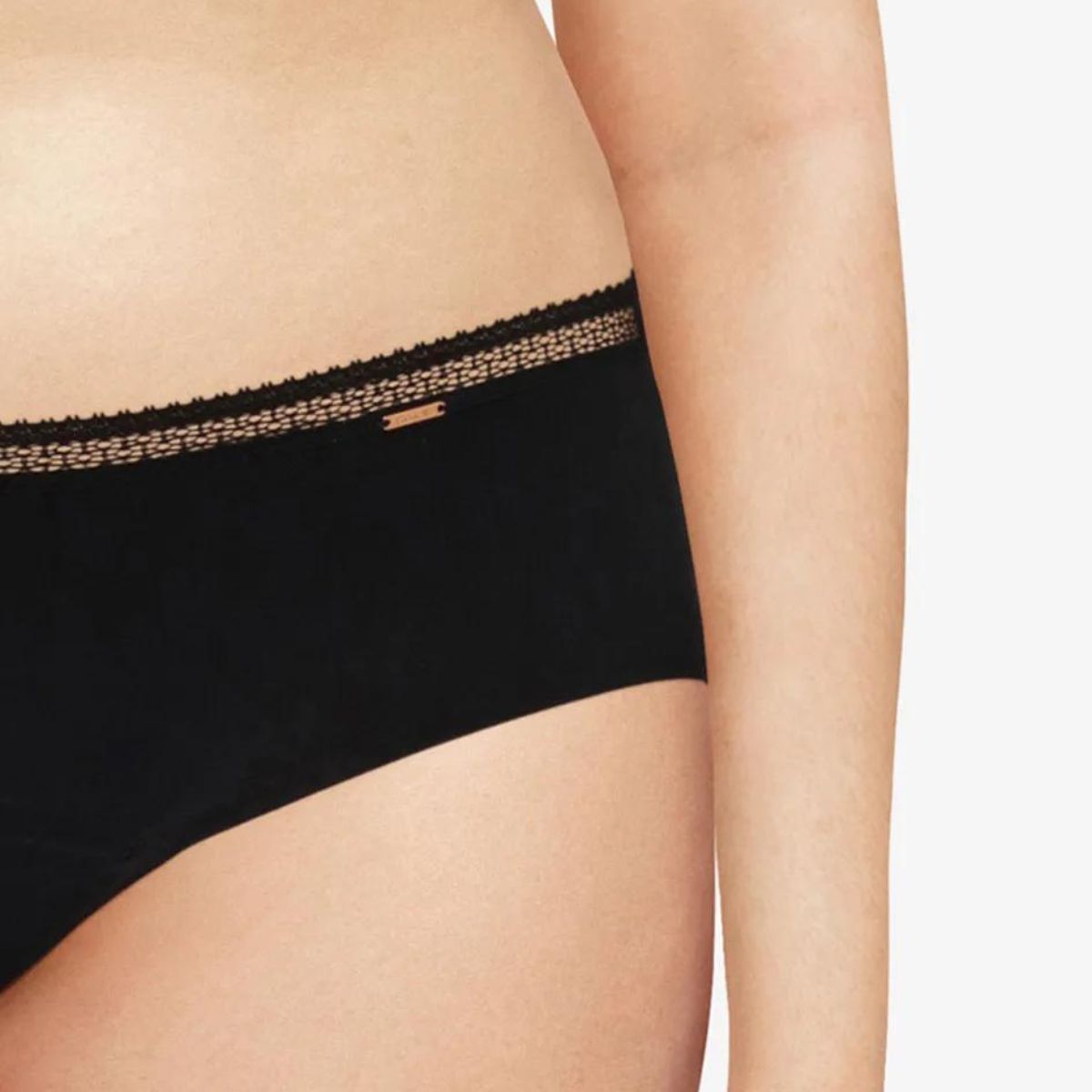 Chantelle Lace Cycle Hipster - Black - C16L40-011