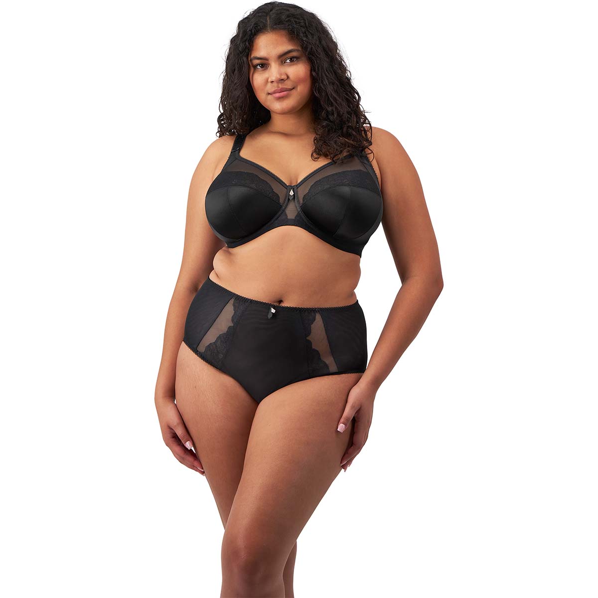 Elomi Cate Allure BH med bøjle, sort - EL302405 - BLK - Black