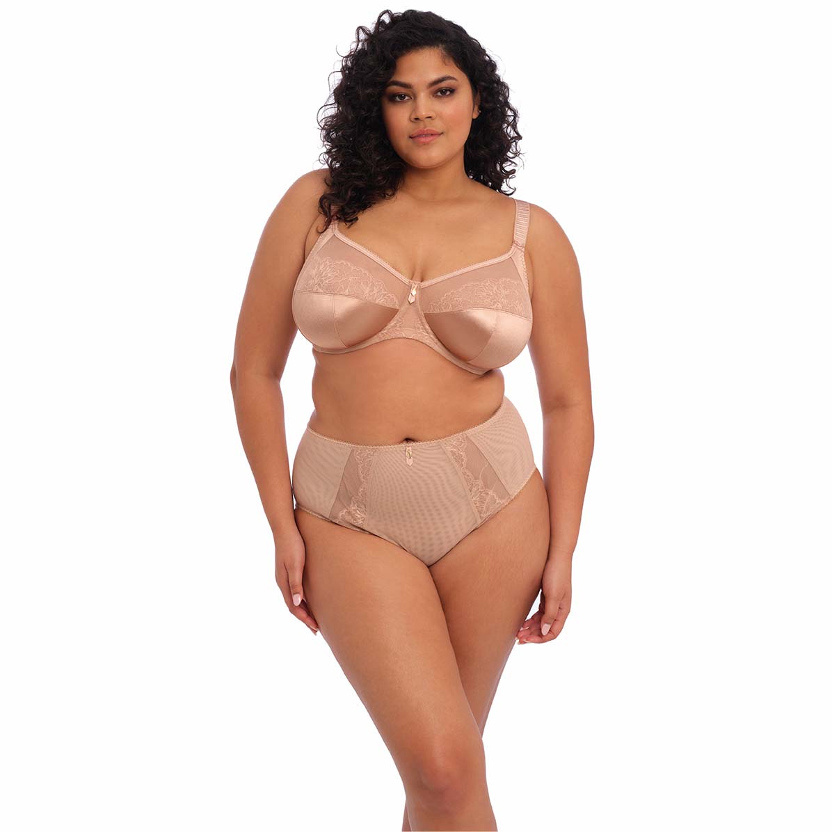 Elomi Cate Allure BH med bøjle, beige - EL302405 - SAH - Sahara