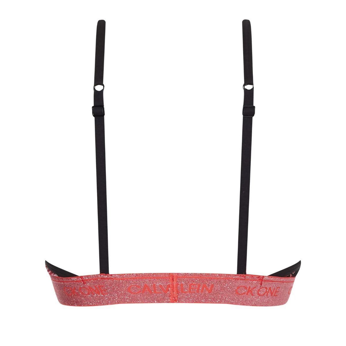 Calvin Klein Lingeri Unlined Triangle - Black V-Day - F6690E-V35