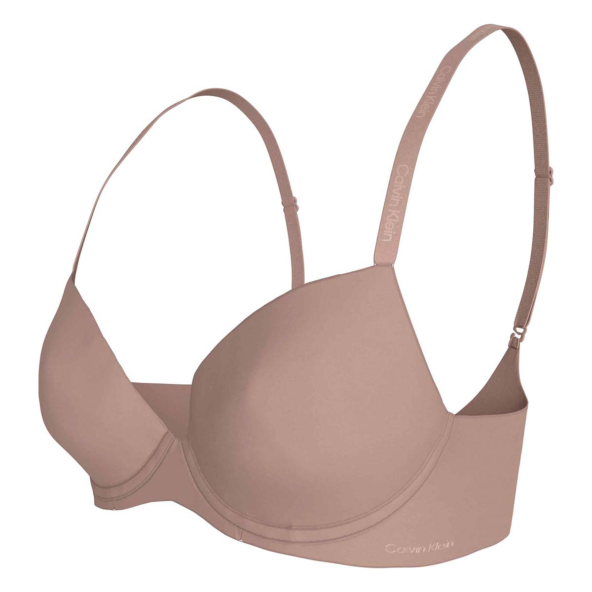 Calvin Klein Perfectly Fit BH med bøjle, beige - LV00QF8903 - 7NS - Cedar