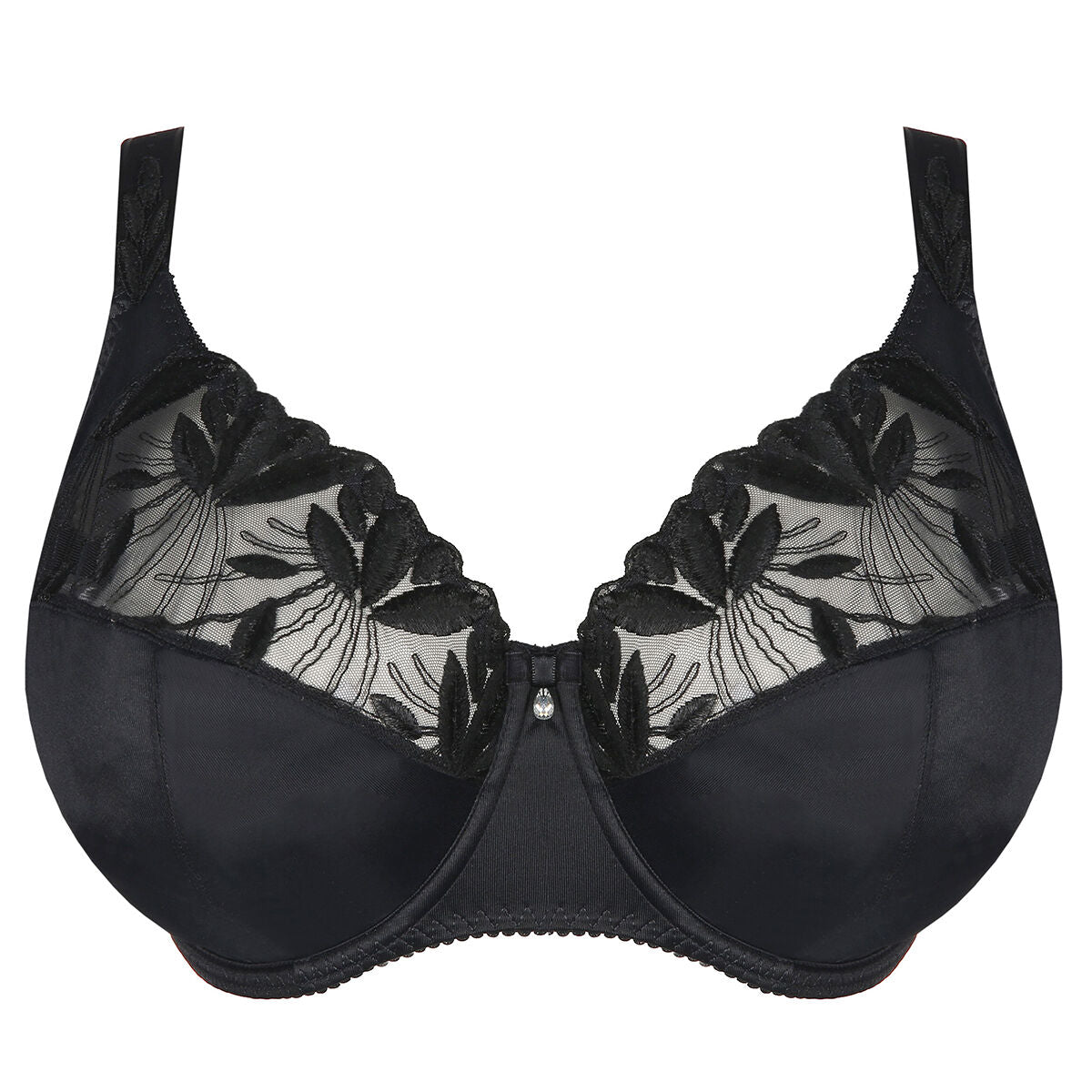PrimaDonna Orlando BH med bøjle, sort - 0163150-51/55 - CHB - Charcoal