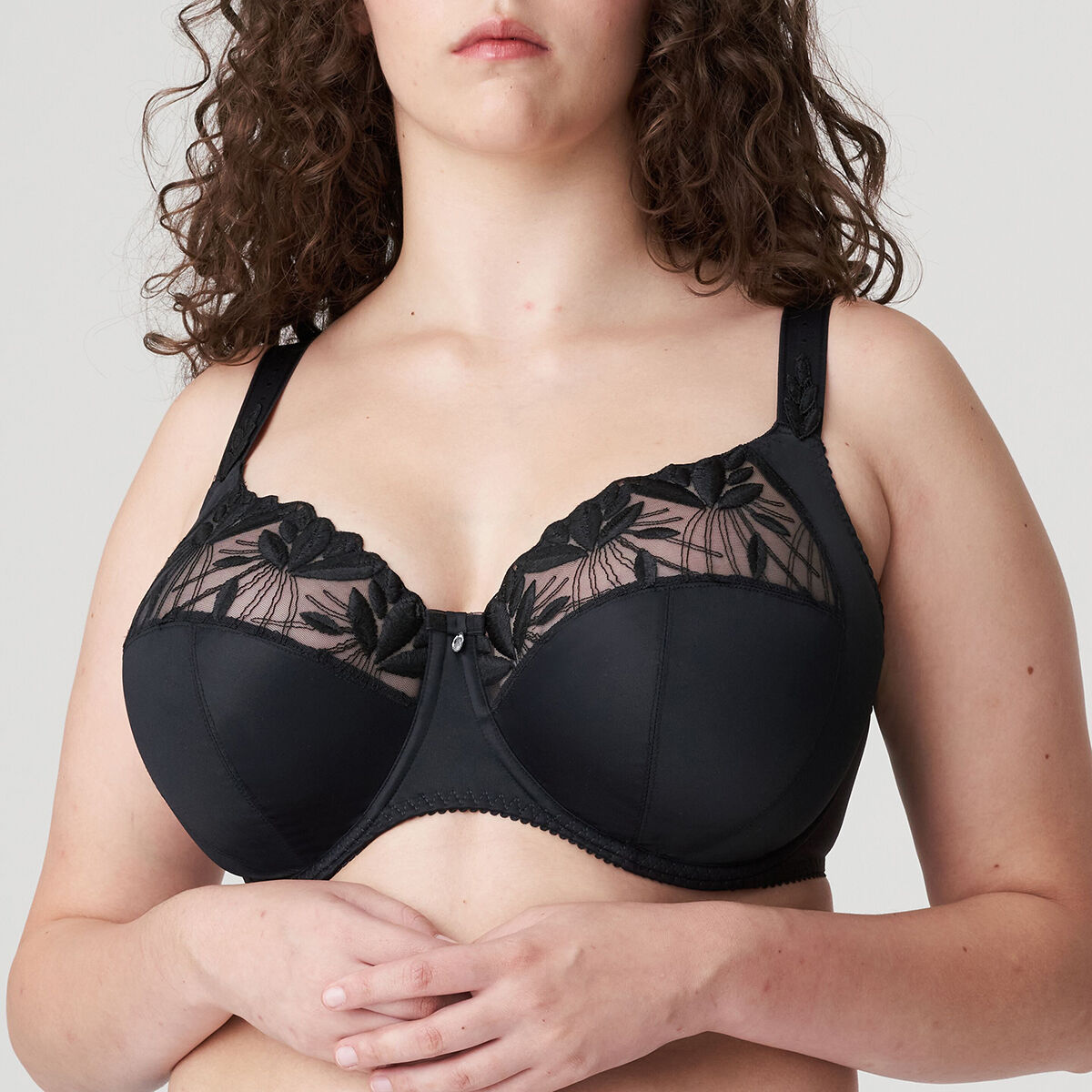 PrimaDonna Orlando BH med bøjle, sort - 0163150-51/55 - CHB - Charcoal