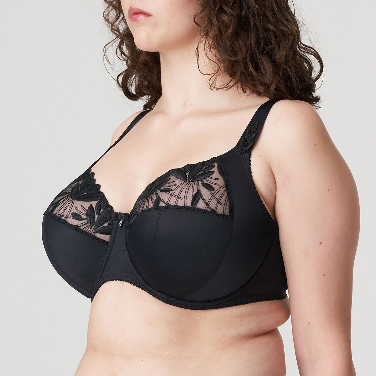 PrimaDonna Orlando BH med bøjle, sort - 0163150-51/55 - CHB - Charcoal