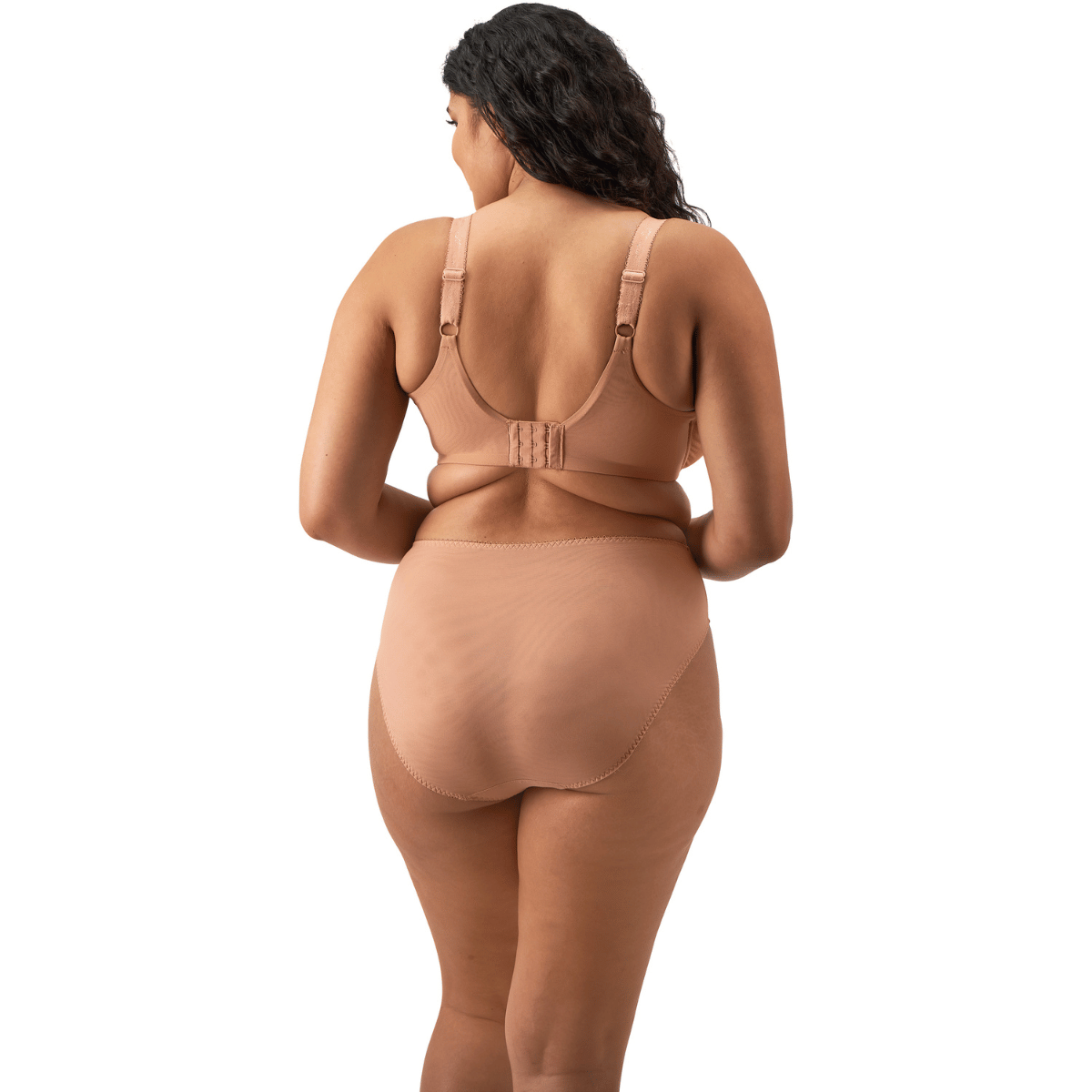 Elomi Zarla BH med bøjle, beige - EL302505 - CAT - Cafe Au Lait
