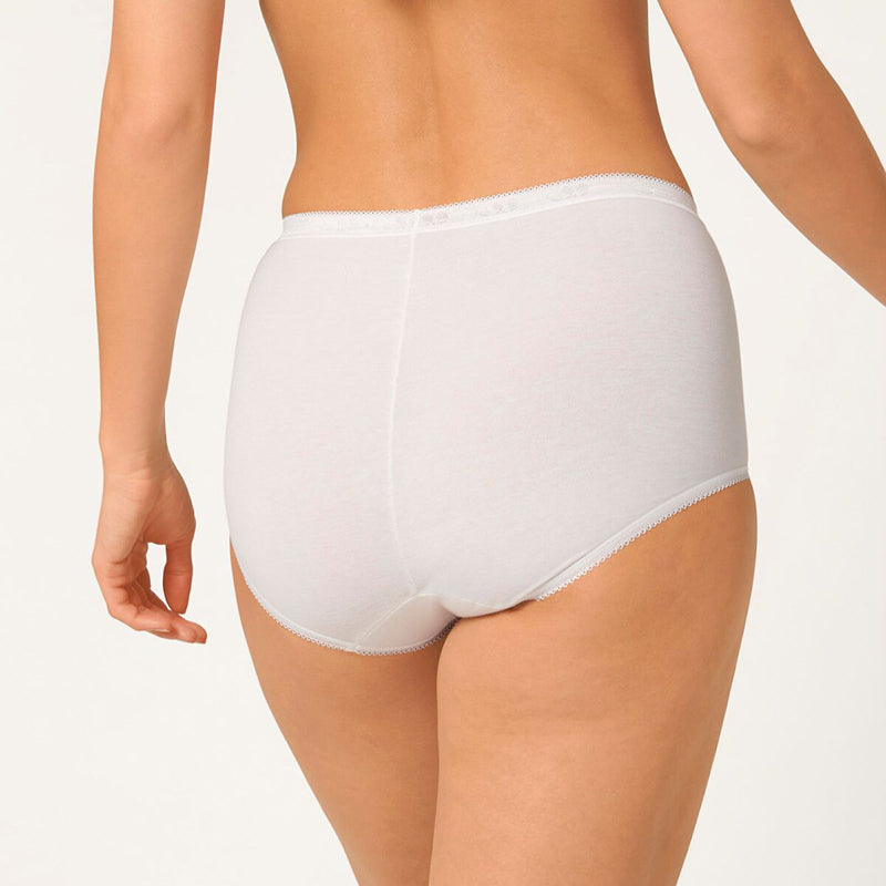 Sloggi Basic+Maxi 3-Pack - White - 10007656-0003