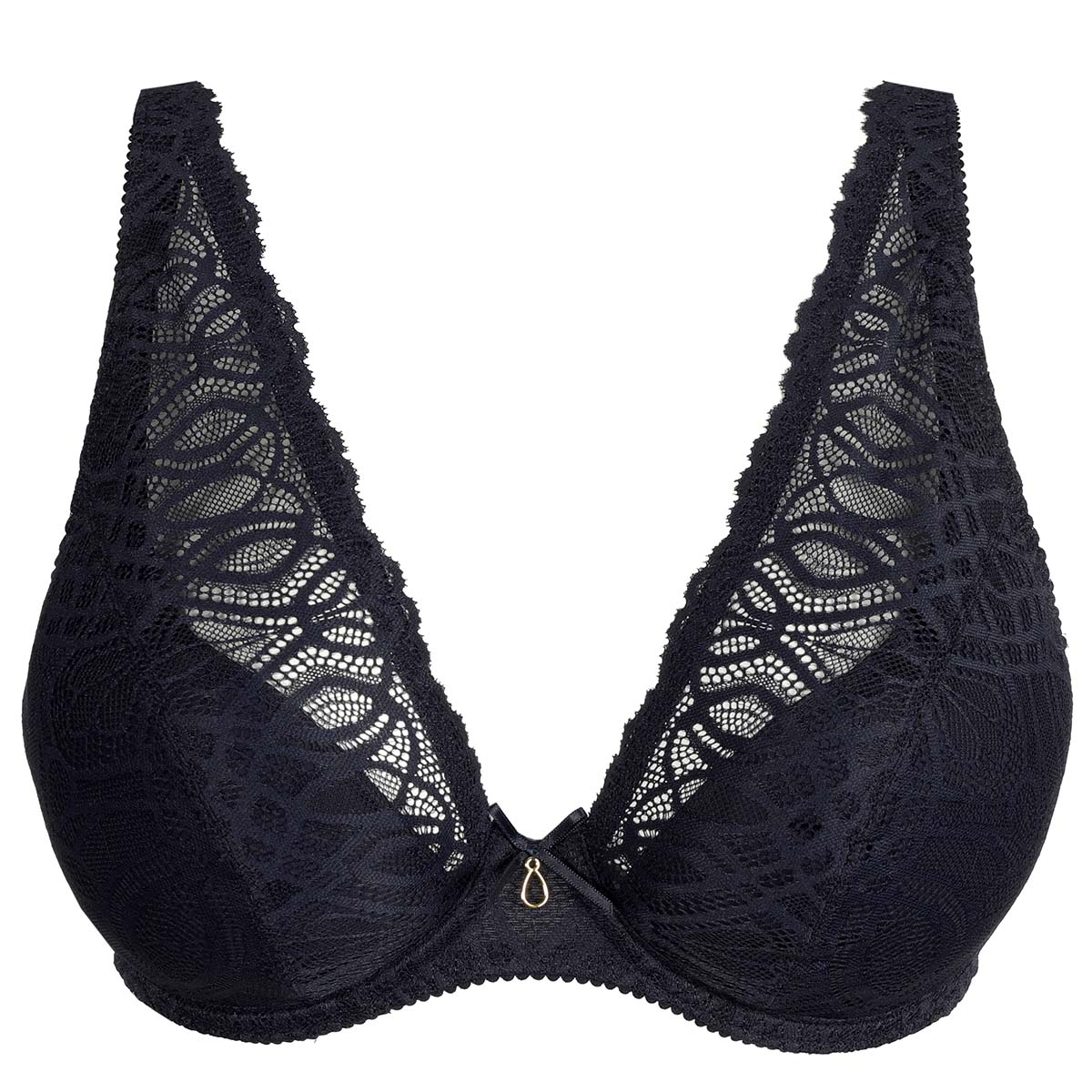PrimaDonna Salerno plunge BH, blå - 0163532 - MID - Midnight Blue