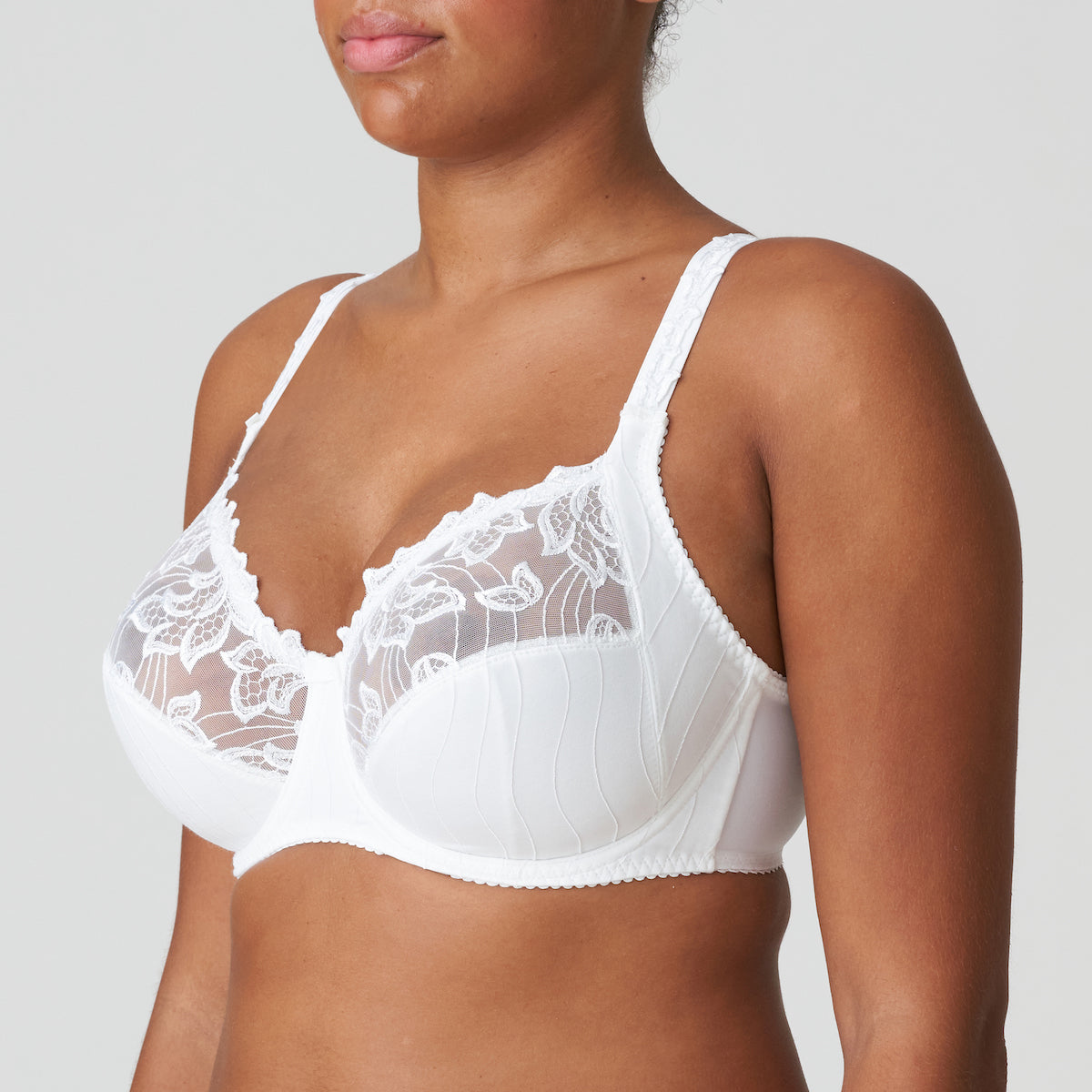 PrimaDonna Deauville BH med bøjle, hvid - 0161810-11/15 - WIT - White
