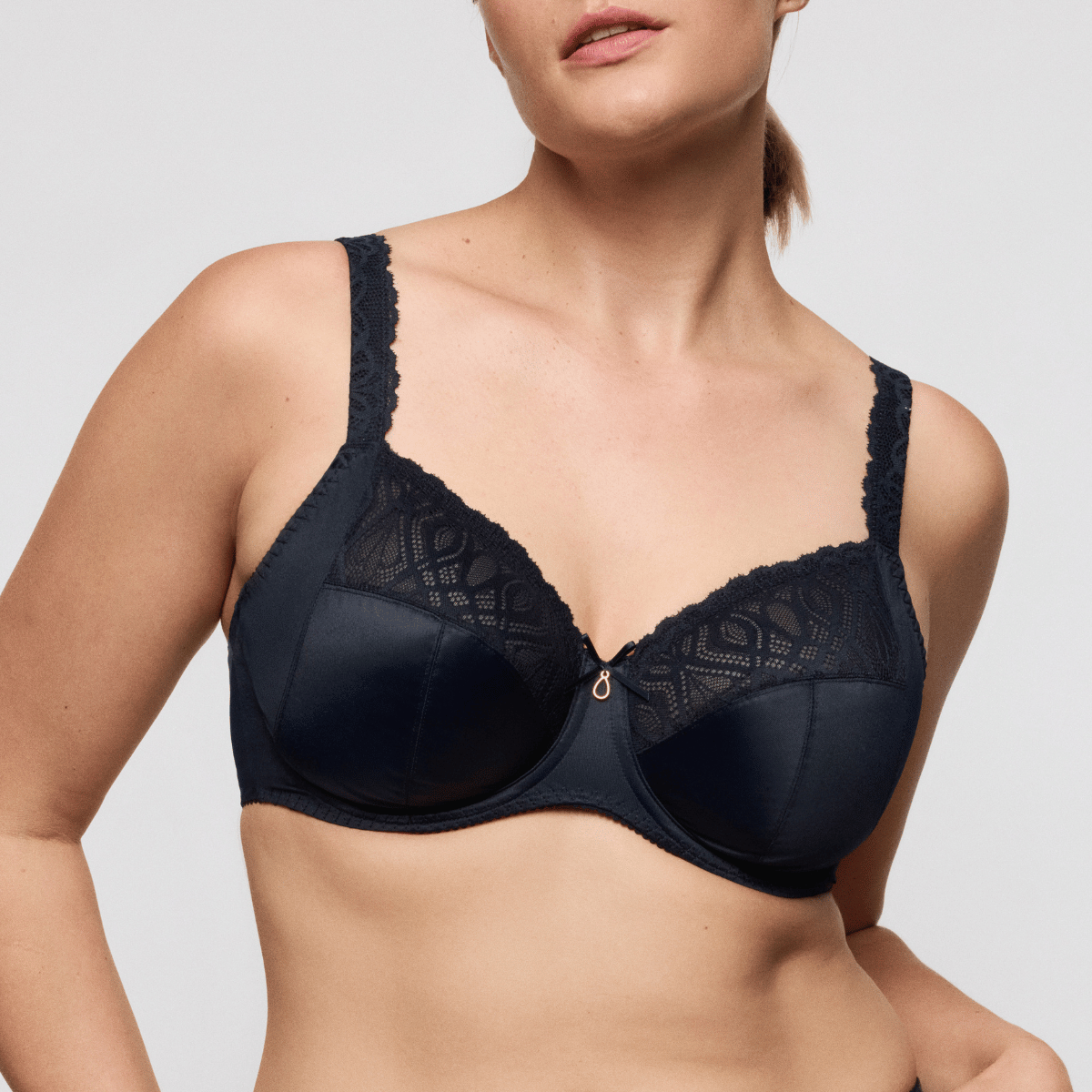 PrimaDonna Salerno BH med bøjle, blå - 0163530-35 - MID - Midnight Blue