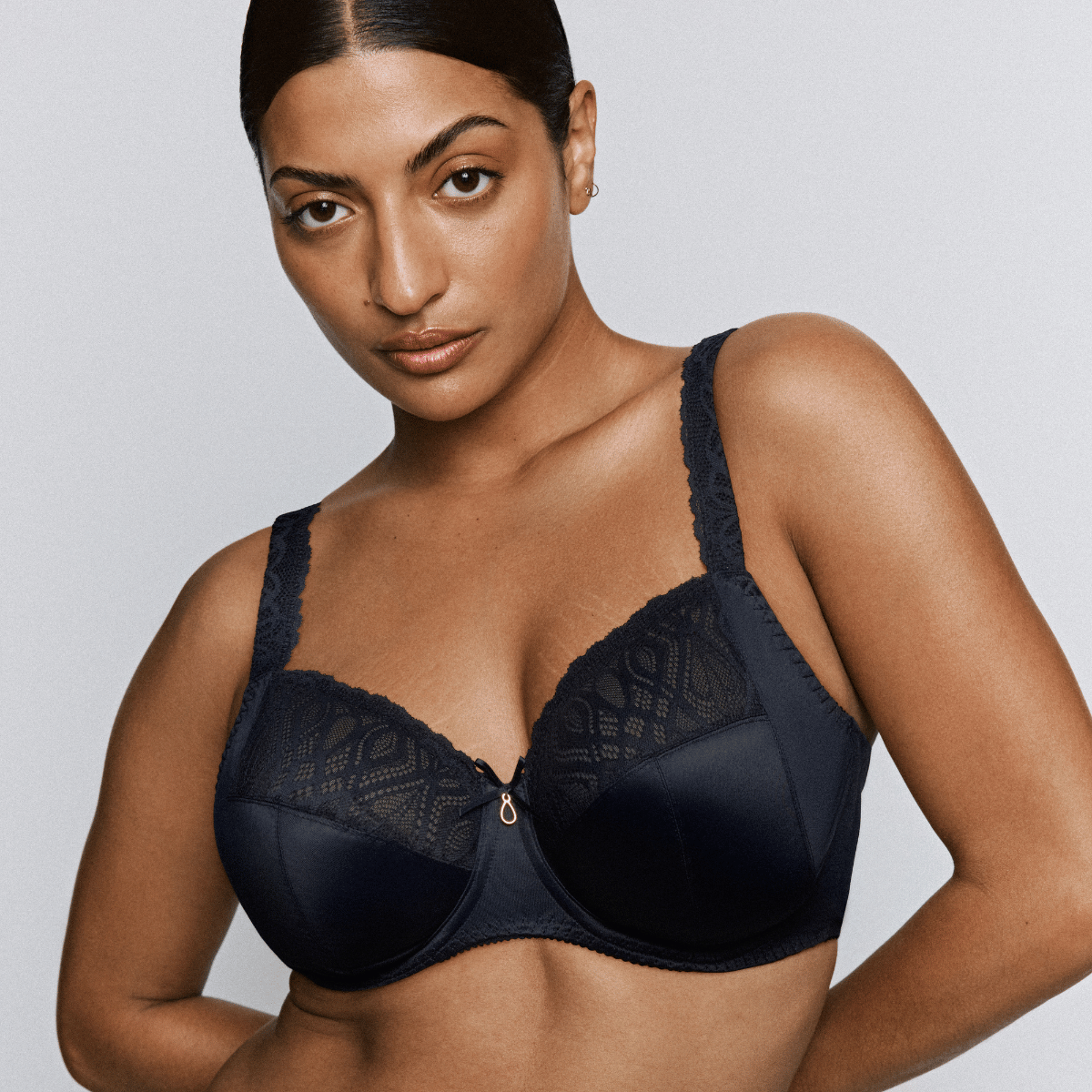 PrimaDonna Salerno BH med bøjle, blå - 0163530-35 - MID - Midnight Blue