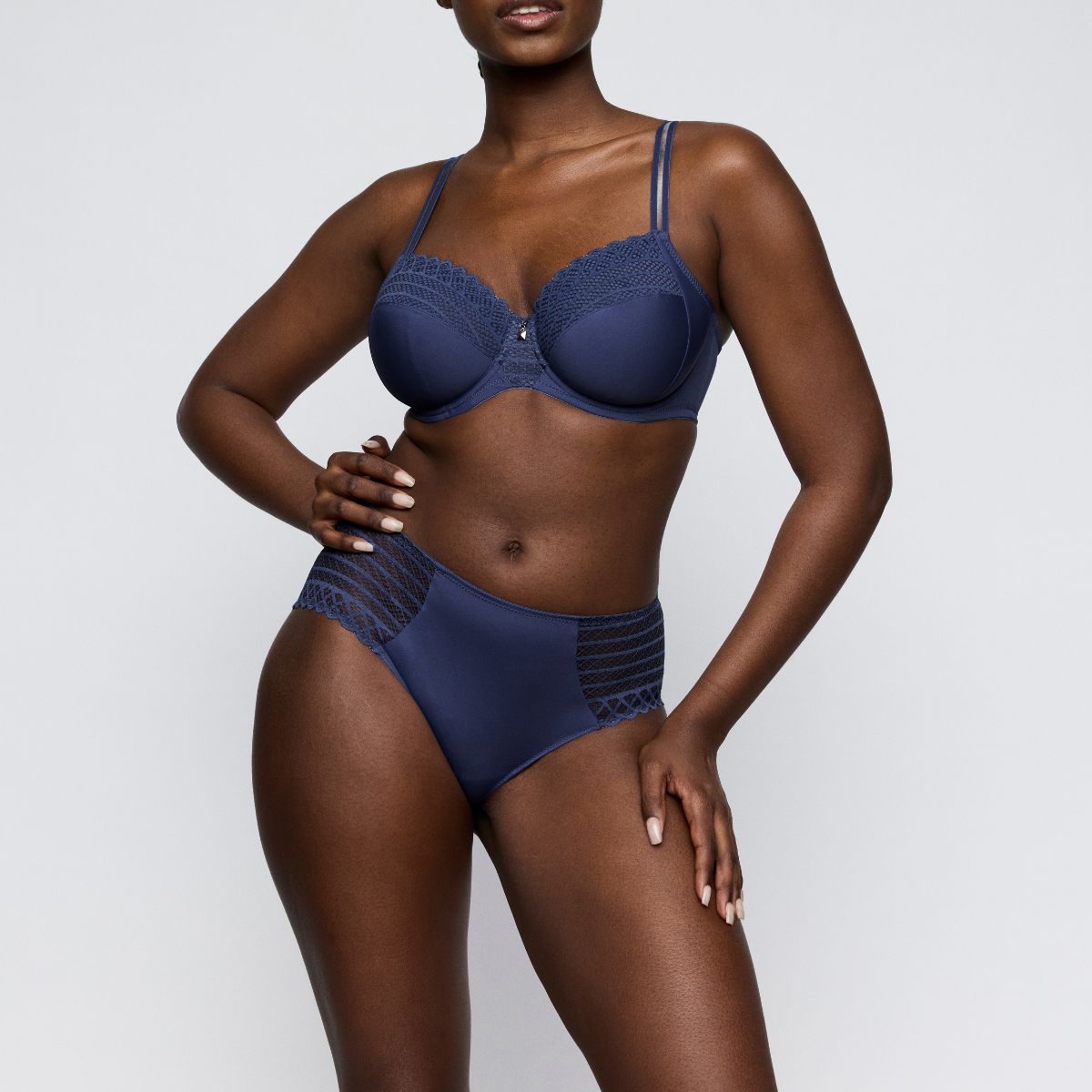 PrimaDonna Twist Side maxi trusse, blå - 0542571 - IDF - Indigofera