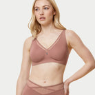 Triumph True Shape Sensation N01 BH uden bøjle, rosa - 10207952 - 00ZE - Chocolate Mousse