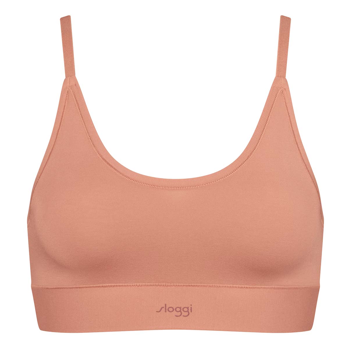 Sloggi Go Allround bralette top, lyserød - 10210986 - 6802 - Indian Summer