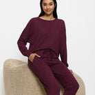 Triumph Cozy Comfort Cozy bukser, rød - 10216531 - 00EG - Burgundy