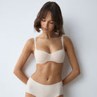 Triumph Body Make-Up Illusion balconette BH, nude - 10217849 - 00NZ - Satin Cream