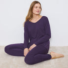 Triumph Timeless Sensuality pyjamas, lilla - 10221061 - 00EH - Royal Purple
