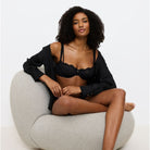 Triumph Palina Moonlight Kiss WH BH med bøjle, sort - 10224870 - 0004 - Black