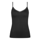 Triumph Feel Of Cotton top, sort - 10224994 - 0004 - Black