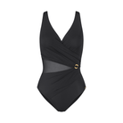 Triumph Summer Twist OP badedragt uden bøjle, sort - 10226502 - 0004 - Black