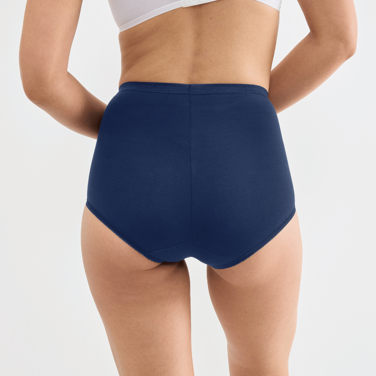 Sloggi Basic 3-pak maxi trusse, multi - 10105593 - 0032 - Blue Combination