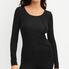 Calida True Confidence bluse, sort - 15530 - 996 - Black