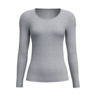 Calida True Confidence bluse, grå - 15530 - 857 - Platin Melé