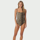 Neo Noir Tessie badedragt uden bøjle, leopard - 167785 - 318 - Leo