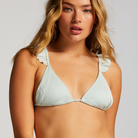 Hunkemöller Fiji Rib Triangle - Eggshell Blue - 205619-EGGSHELL BLUE