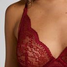 Hunkemöller Isabelle BH uden vattering, rød - 206365 - Tibetan Red - Tibetan Red