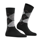 Burlington Queen ankelstrømper, sort - 22004 - 3012 - Black-aqua