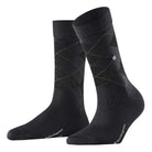Burlington Marylebone Glitter ankelstrømper, sort - 22182 - 3004 - Black