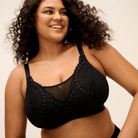 Elomi Tiernie BH uden bøjle, sort - El303317 - BLK - Black